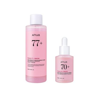Peach 77 Niacin Essence Toner250ml + 70 Serum 30ml