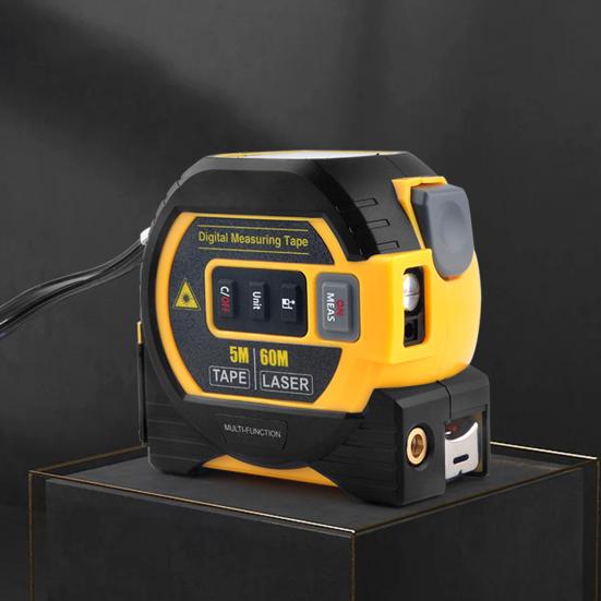Bandă de măsurare Bandă infraroșie Instrument de măsurare cu dispozitiv de autoblocare Afișaj digital Măsurare precisă Dimensiune compactă Instrument de măsurare portabil 3 în 1