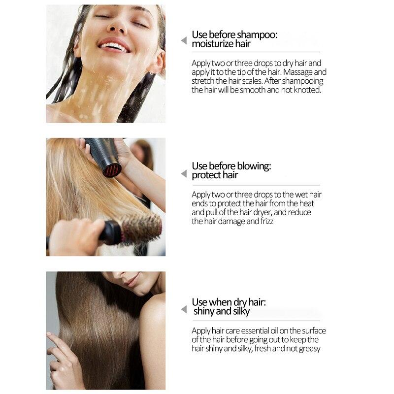 VENZEN Ätherisches Macadamiaöl, Anti-Haarausfall, multifunktionale Reparatur, trockenes und geschädigtes Haar, geschmeidige Kopfhautpflege, 50 ml