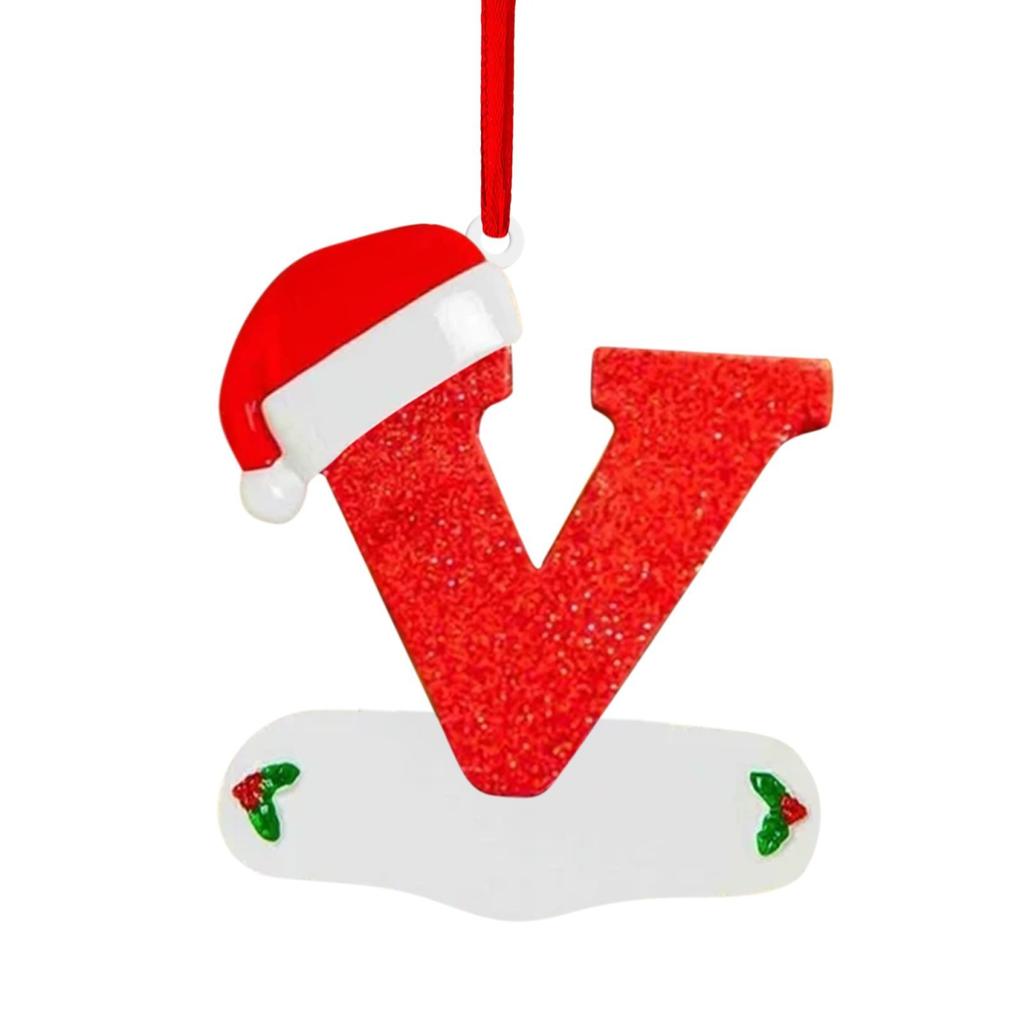 Merry Christmas Decoration Pendant English Alphabet Cristmas Tree Ornaments for Home Decor  Navidad New Year 2026 Gift Accessory