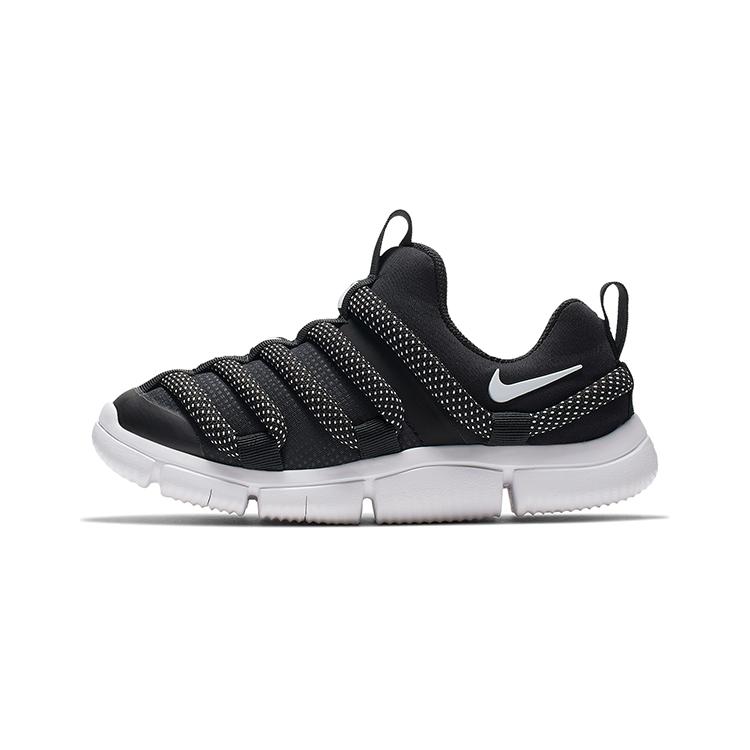 Nike Novice Slip Resistant Cushioning Slip Resistant Cushioning Low Top Sports Casual Shoes Black White (Unisex) Kids' Casual Shoes AQ9661 001