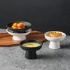 Ceramic Pedestal Dessert & Snack Plate
