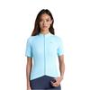 Li-Ning Breathable Quick-Dry Sweat-Wicking Sun Protection Short Sleeve Cycling Jersey Women jersey Sky-Blue LCTY044-4