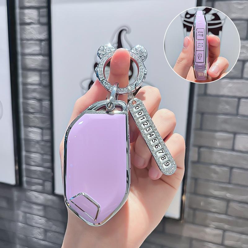 Tpu Car Remote Key Case Cover Protect Shell Fob For Kia Sorento Morning Picanto Ev9 Mq4 Carnival Ka4 K5 Carens Gt Line Seltos