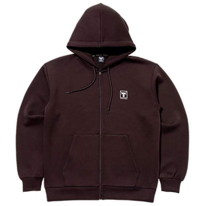[Jackall] Jersey Zip-Up Logo Hoodie Sepia M