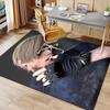 Resident Evil Leon S. Kennedy Printed Absorbent Washable Carpet, Non-Slip Bathroom Mats, Kitchen Rugs, Yoga Mat,Living Room Entrance, Camping Picnic R