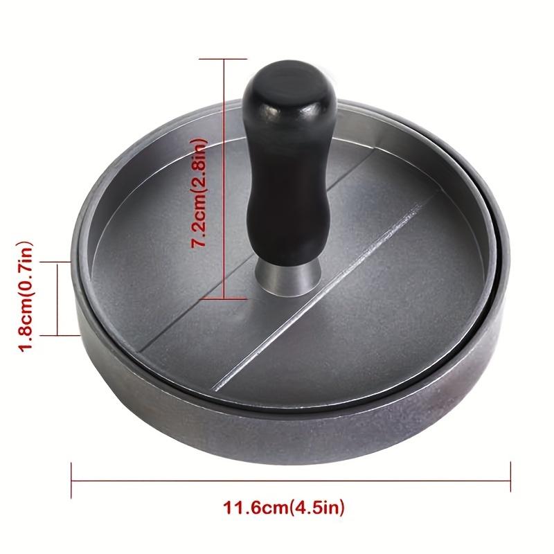 1 Hamburger Press Mold with 100 Hamburger Papers, Non-Stick Patty Maker for Beef and Veggie Burgers