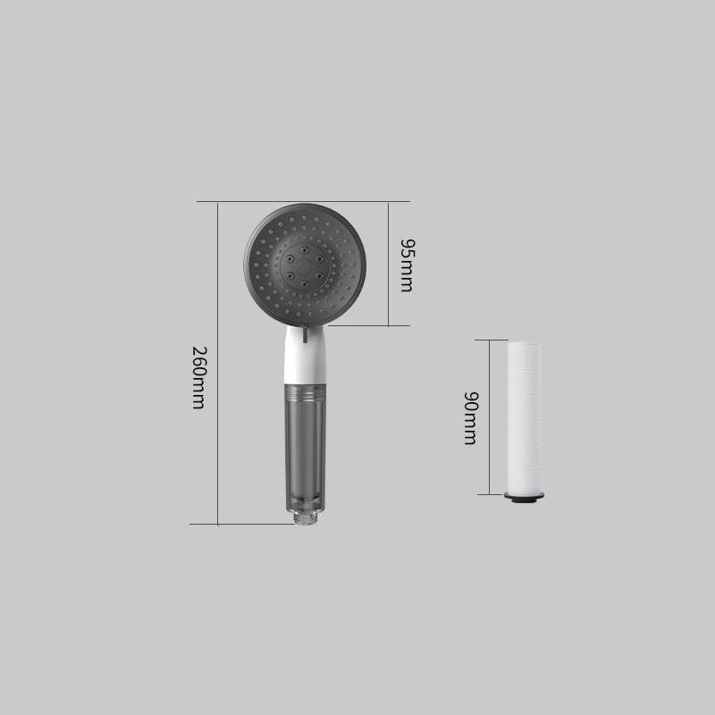Head of Shower High-Pressure Water Saving Filtered Shower Head Handheld Showerhead Fall Resistance Bathroom Shower Nozzle