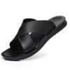 One-word slippers men's summer new men's soft-soled casual beach shoes trendy outer sandals