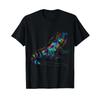 Tropic Reptile Zoo Keeper Idee Leguan T-Shirt Vintage Lässig Weiches Oberteil Für Den Alltag Atmungsaktiv Streetwear Dehnbar