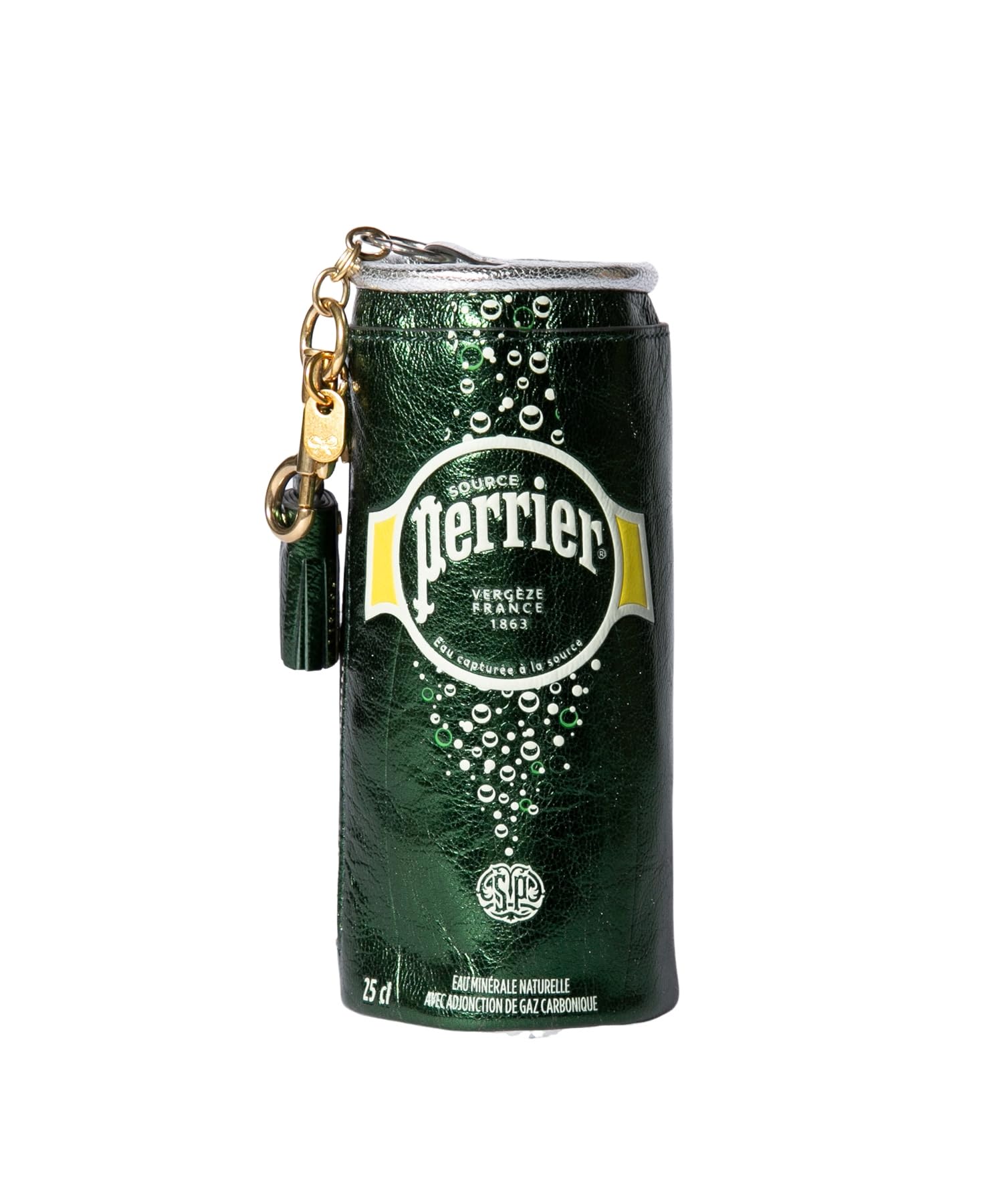 

Anya Hindmarch Coin 5050925 Perrier in Soft Metallic Alpine Green Purse, 200547, Capra, Women s, [Used]