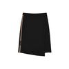 New Casual Long Skirts Women's Jet Black F11W138366F-BK