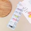 1/6pcs Thailand Floral Menthol Brain Anti Fatigue Tube Nasal Congestion Refreshing Anti-motion Sickness Headache