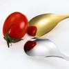 Coffee Tea Stirring Spoon Stainless Steel Dessert Spoon, Gold (BPA Free, No FDA)