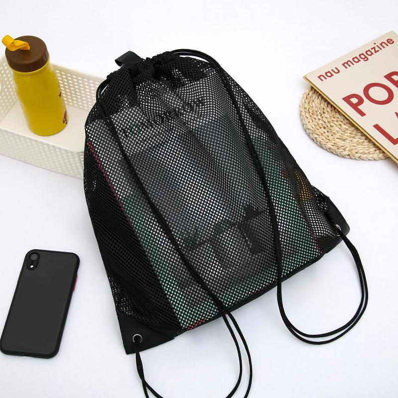 Portable Basketball Cover Mesh Bag Football Soccer Storage Backpack Outdoor Rustproof Volleyball Ball Storage Bag
