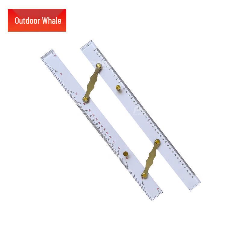 Outdoor Whale Nautical Parallel Ruler