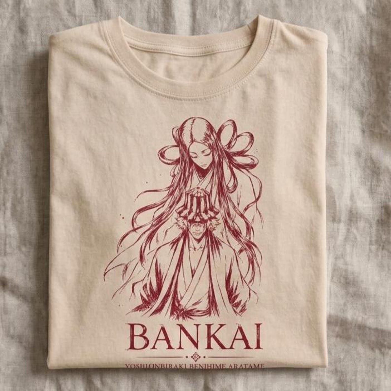 Bleach Anime T-Shirt Manga Inspired Graphic Tee 2XL
