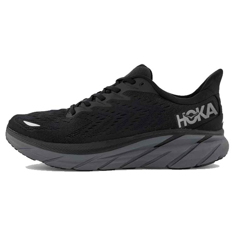 HOKA One One Clifton 8 Wide 'Black' Women's 1121375-BBLC