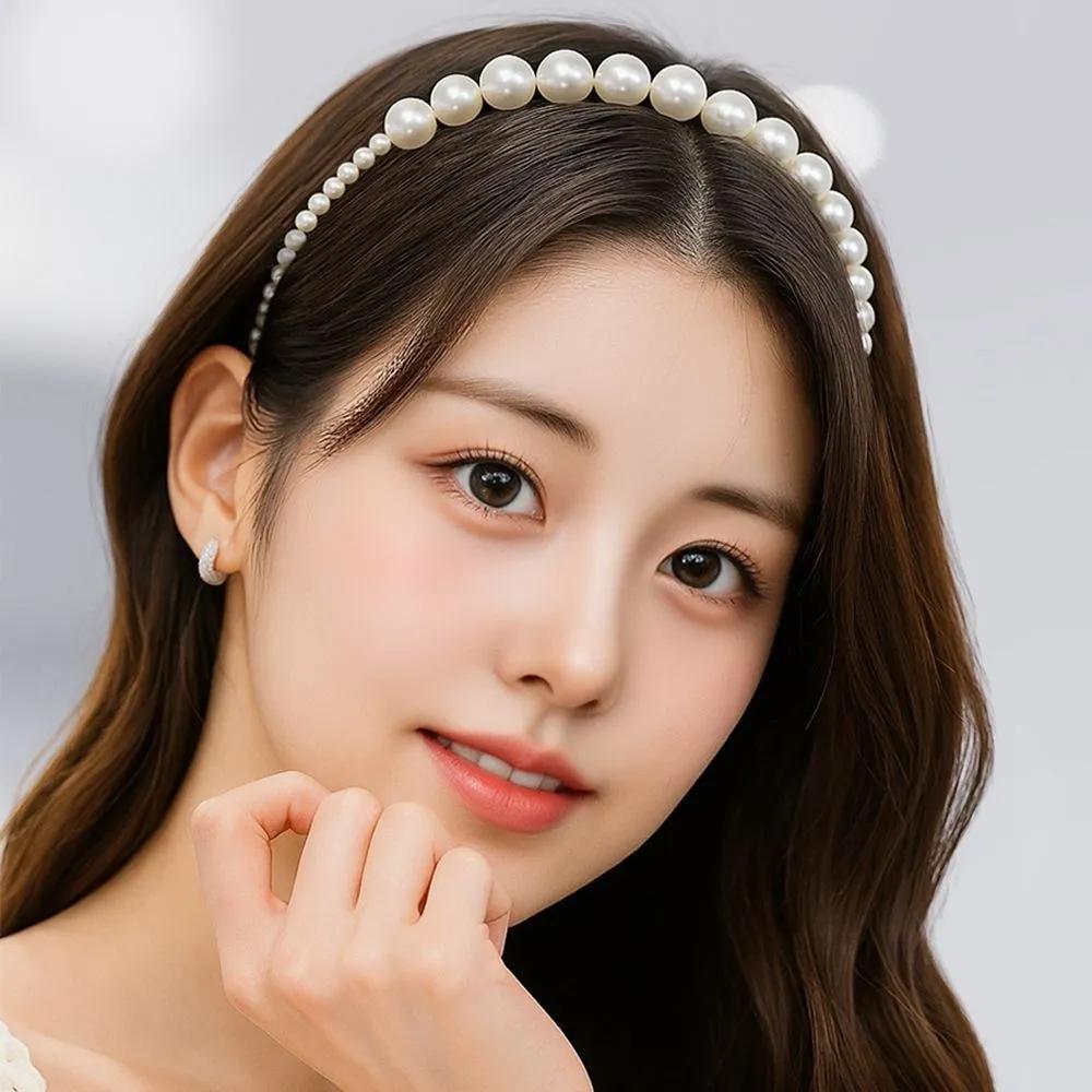 Hairband Bubble Pearl Headband Pearl