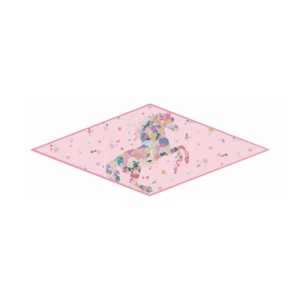 Diamond Scarf Jungle Print Brand Silk Scarves Wraps Women Luxury Bandana Headband Lady Hijabs Foulards Neckerchief Shawls