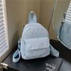 Schoolbag Korean version fashionable and simple polka dot star mini backpack women go out commuting foreign style lightweight small backpack