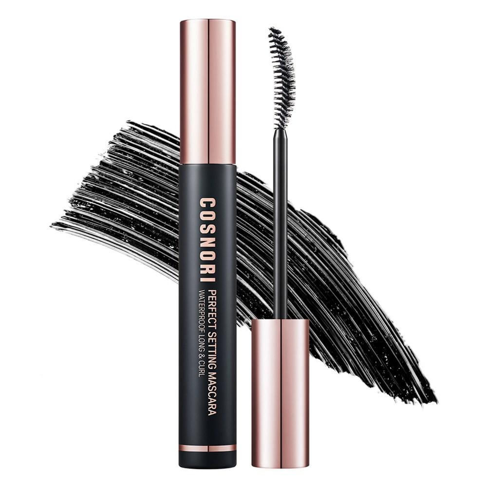 Cosnori Perfect Setting Waterproof Long & Curl Mascara 7ml, 01 Black, 1 pcs