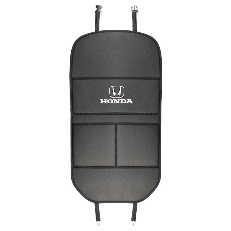 Leather Car Seat Anti Kick Pad Protective Cover Auto Accessories For Honda Civic Fit Jazz Accord Pilot CRV Odyssey Passport City RA8