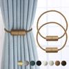 1Pc Columnar Curtain Rope Tiebacks Magnetic Hanging Ball Curtains Holdbacks Buckle Clasp Curtain Holder Clip Accesorios Cortinas