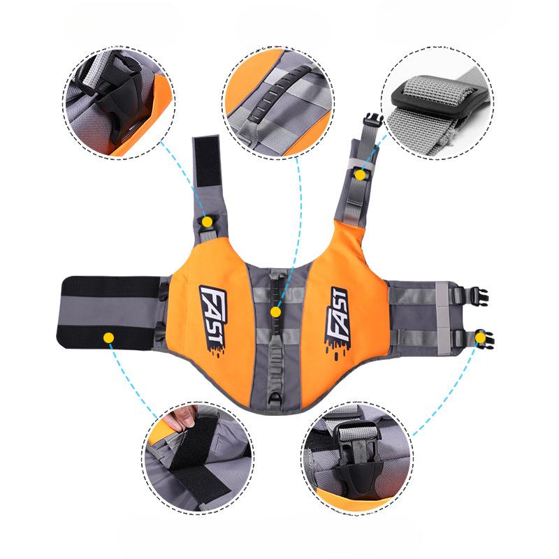 Pet Supplies: Dog Life Jackets, Outdoor Training Medium and Large-sized Dog Life Jackets, Swimming Suits