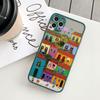 Cartoon Colourful Anime Painted House Scenery Phone Case For iPhone 16 15 14 13 12 11 Pro Max 7 8 Plus SE2020 X XR XS Back Cover