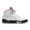 Jordan 5 Retro Fire Red Silver Tongue 2020 GS 440888-102