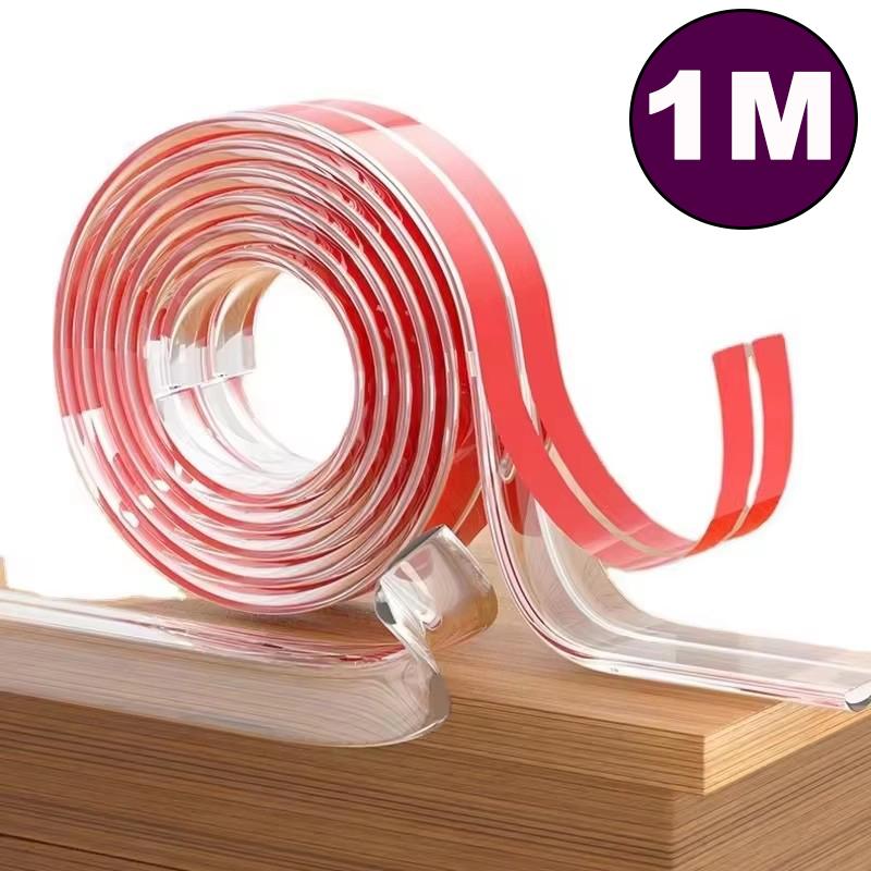 

1/3/5M Table Edge Guard Furniture Corner Protector Strip Self Adhesive Transparent Kids Collision Proof Soft Bumper Baby Safety