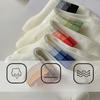 Boat Socks for Women Spring and Summer, Thin Short Cotton Socks, Color-blocking Mesh Socks, Women's Sweat-absorbing Boneless Socks