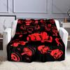 1PC Fitness Dumbbells Fists Muscles Print Adult Children Warm Blankets Home Travel Car Soft Comfortable Suitable for All Seasons
