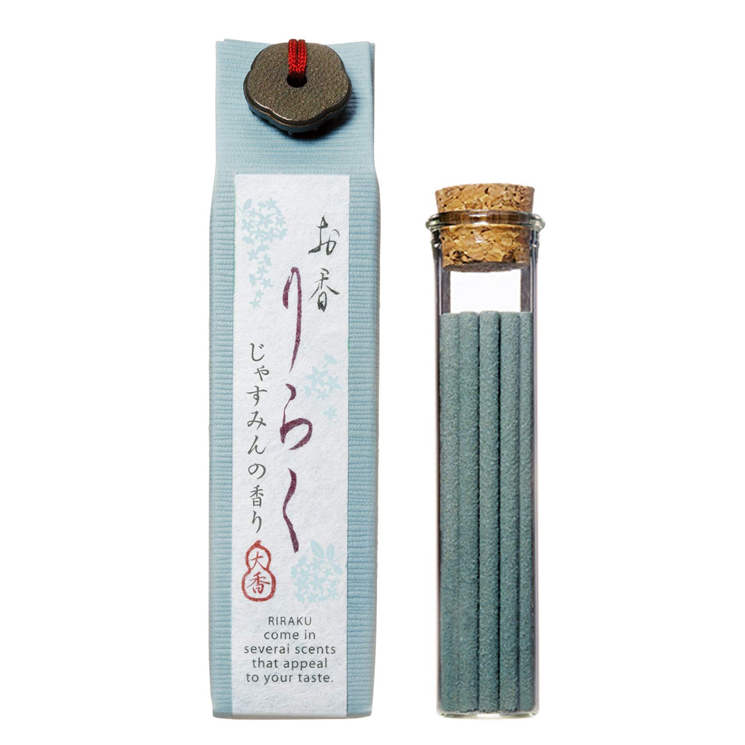 

Large incense Riraku Jasmin (Spring) зелёный
