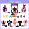Set di Accessori di Personaggi di Giochi Roblox di Alta Qualità Per Bambini Con 8 Figure da Collezione
