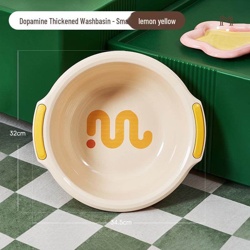 Durable Baby and Household Washbasin - Drop-Resistant Design for Kids and Underwear Washing
