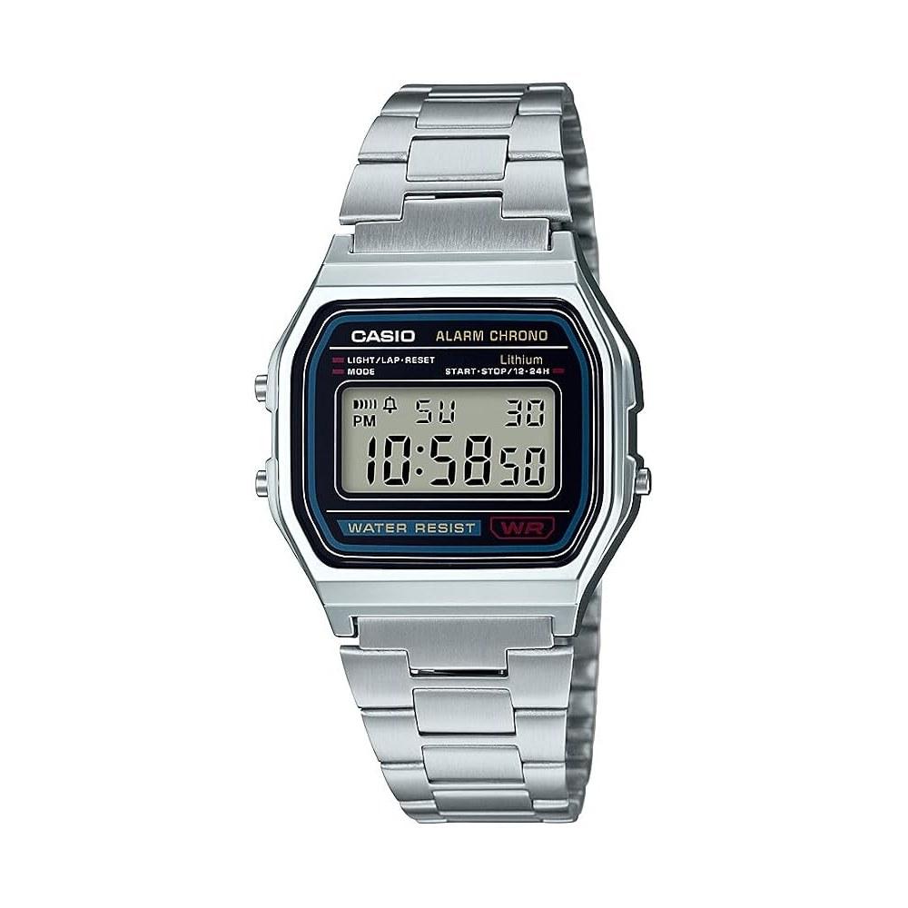 CASIO Collection Men`s Watch A158WA-1JH Silver
