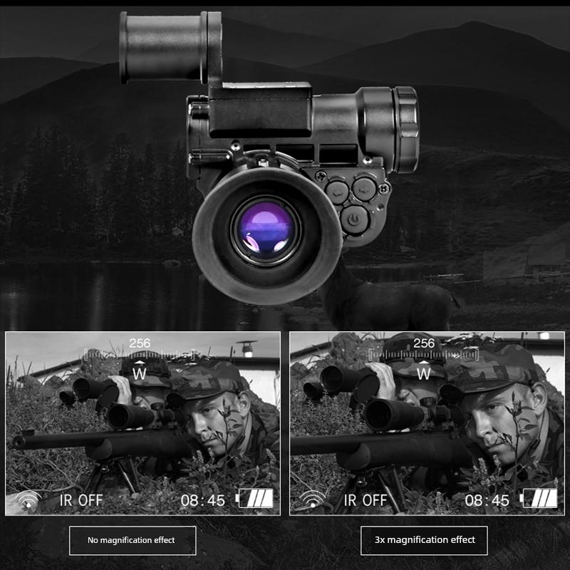 Wzjp Wzjp HD Night Vision Instrument Infrared Telescope HD Head-Mounted Fast Tactical Black and Green Imaging Digital