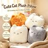 Plush Stinky Tofu Plush Toy Kawaii Cartoon Design Cat Plush Cushion Lying Cat Doll  Birthday Gift