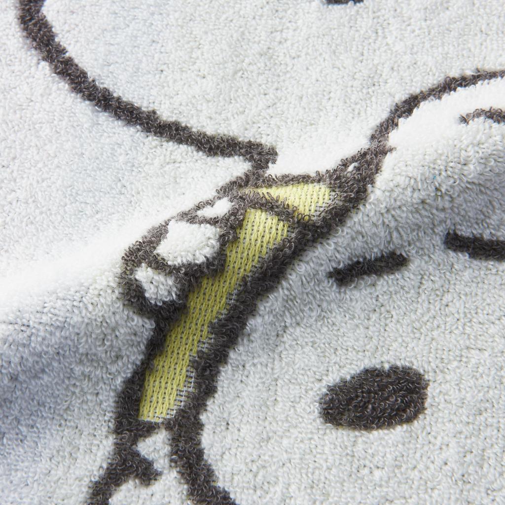 Prosop Nishikawa Snoopy pentru Baie, Curcubeu Colorat, Fabricat în XT14306601, 60x120cm, Lavabil, 100% Bumbac, Fire Răsucite Minim, Gol, Răsucire Minimă