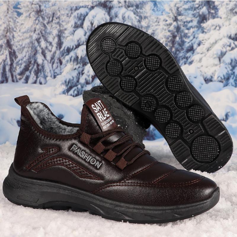 Scarpe Invernali da Uomo Sneakers Casual Slip-On Calde ed Eleganti con Scarpe Leggere