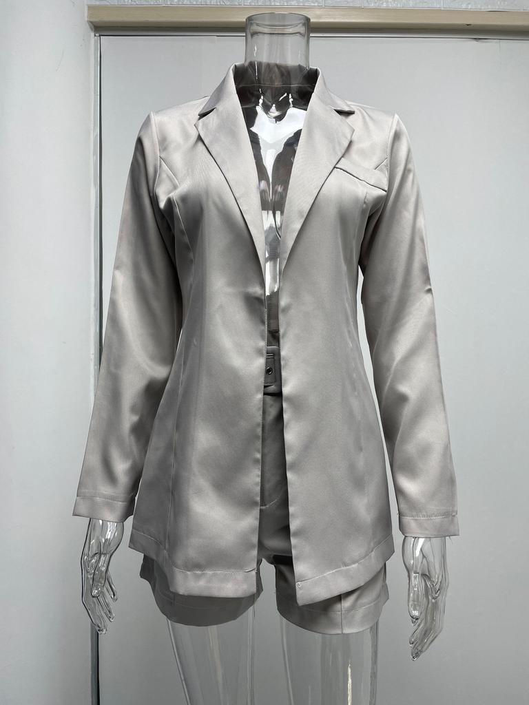 Tops, Shorts, Suits, Sexy Temperament, Women's Fashion, Casual Lapel Cardigans