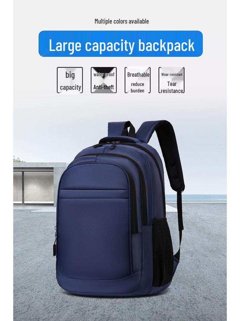 Multifunctional Water-Repellent Laptop Backpack: Casual, Business, and Travel-Ready
