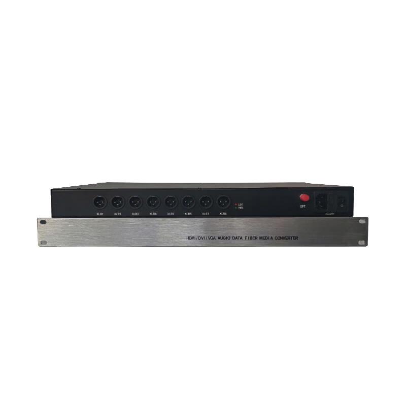 

SHOCHAN SQ-WKD14 8-Channel Balanced Audio Fiber Optic Transceiver