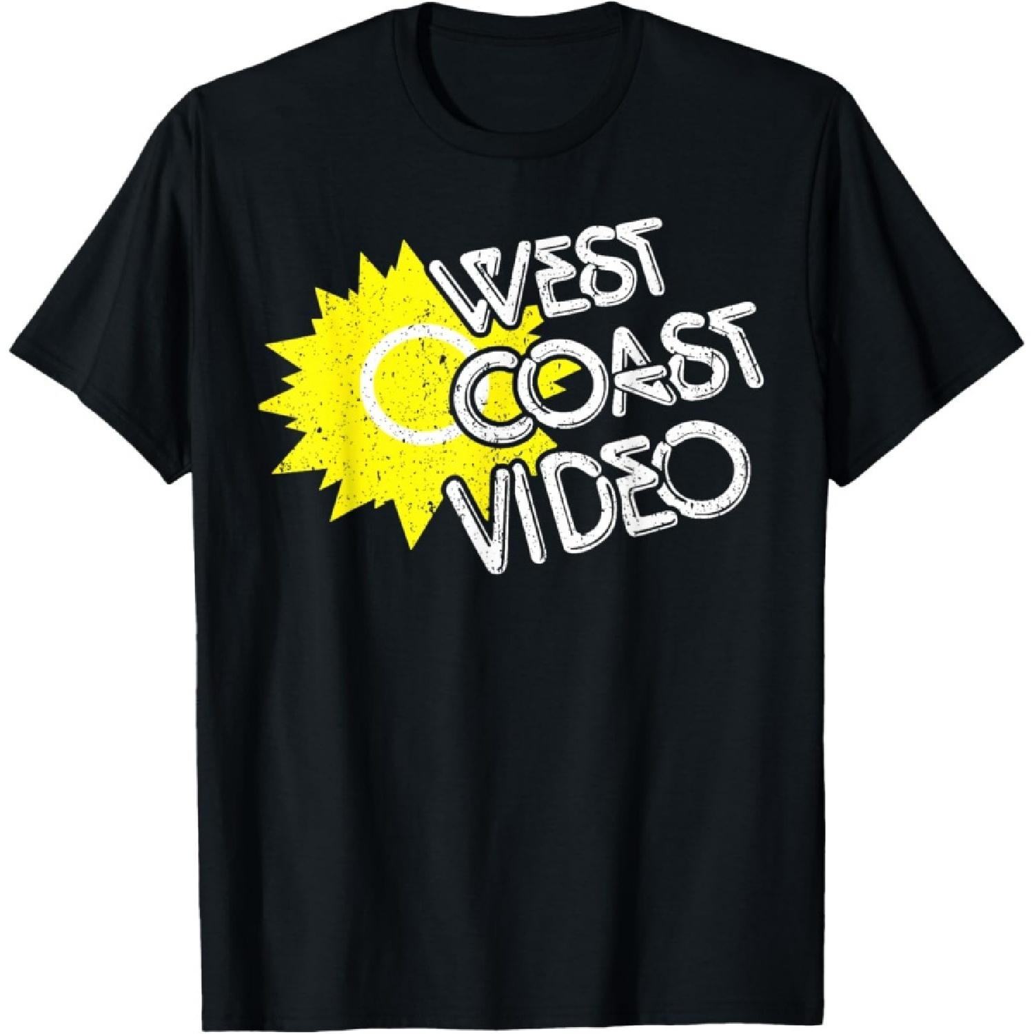 Vintage Quote Funny West Coast Retro Basic Video Classic T-Shirt S