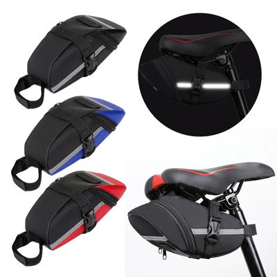 Mountain Bike Seat Bag Road Bike Saddle Storage Bag Seat Rear Tool Pouch Cycling Seatpost Rear Bag Cycling Accessories