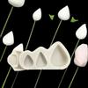 Flower Rose Cones And Thorns Texture Mould Silicone Mold Fondant Cake Decorating Tool Suitable Household Kitchen Baking Mold