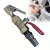 1Pc Car Tire Inflator Nozzle Lock On Tire Inflator Chuck Quick Inflation Hose Nozzle with Valve Air Compressor Adapter for Car