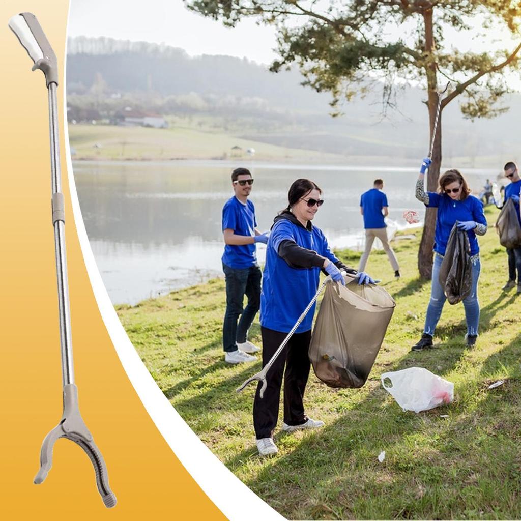 Trash Pickers Foldable Trash Nabber Lightweight Foldable Garbage Picker For Kitchen Closet Outdoors Lawn Camping